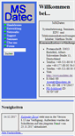 Mobile Screenshot of msdatec.de